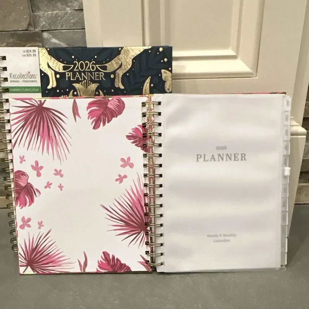 2 for 1 Deal - Recollections 2026 Weekly & Monthly Spiral Planner - CLEARANCE
